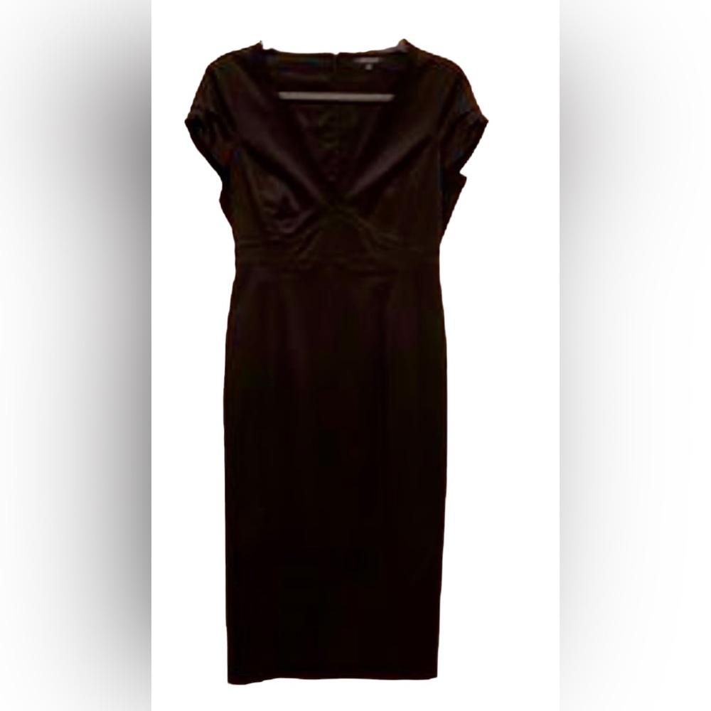 Strenesse Gabriele Strehle black cocktail dress
